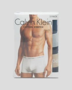 Cotton Stretch Low Rise Trunks 3 Pack Underwear & Sleepwear