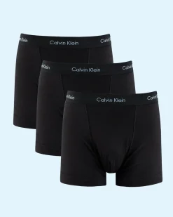 Underwear & Sleepwear*Calvin Klein Cotton Stretch Trunk 3 Pack B- Fad Dnm/cdon Tint/buff Pk Lgs
