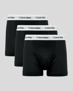 Hot Cotton Stretch Trunks 3 Pack Underwear & Sleepwear
