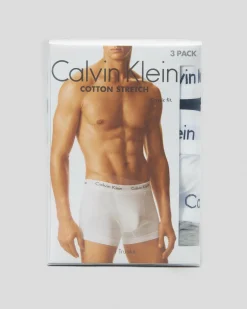 Online Cotton Stretch Trunks 3 Pack Underwear & Sleepwear