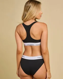 Intimates & Sleepwear*Calvin Klein Cotton Unlined Bralette Black
