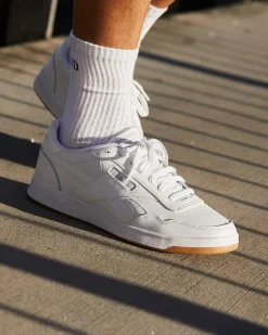 Sneakers*Reebok Court Advance Shoes Ftwr White/cold Grey 2/reebok Rubber Gum-01