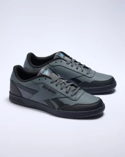 Sneakers*Reebok Court Advance Shoes Grey5/black/futurecyan