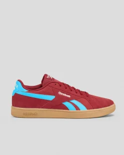 Sneakers*Reebok Court Retro Shoes Retrored/futurecyan/chalk