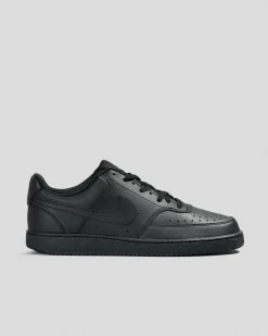 Sneakers*Nike Court Vision Low Next Nature Shoes Black/black-black