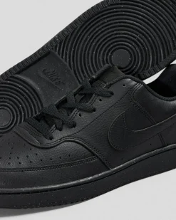 Sneakers*Nike Court Vision Low Next Nature Shoes Black/black-black