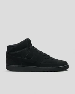 Sneakers*Nike Court Vision Mid Shoes Black/black-black