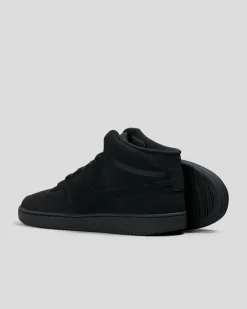 Sneakers*Nike Court Vision Mid Shoes Black/black-black