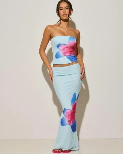 Sets|Tops*Mooloola Cove Tube Top Blue