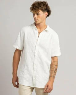Tops & T-Shirts*Skylark Cover Short Sleeve Shirt White