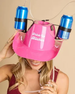 Hot Cowgirl Drinking Hat Women Gifts & Novelty