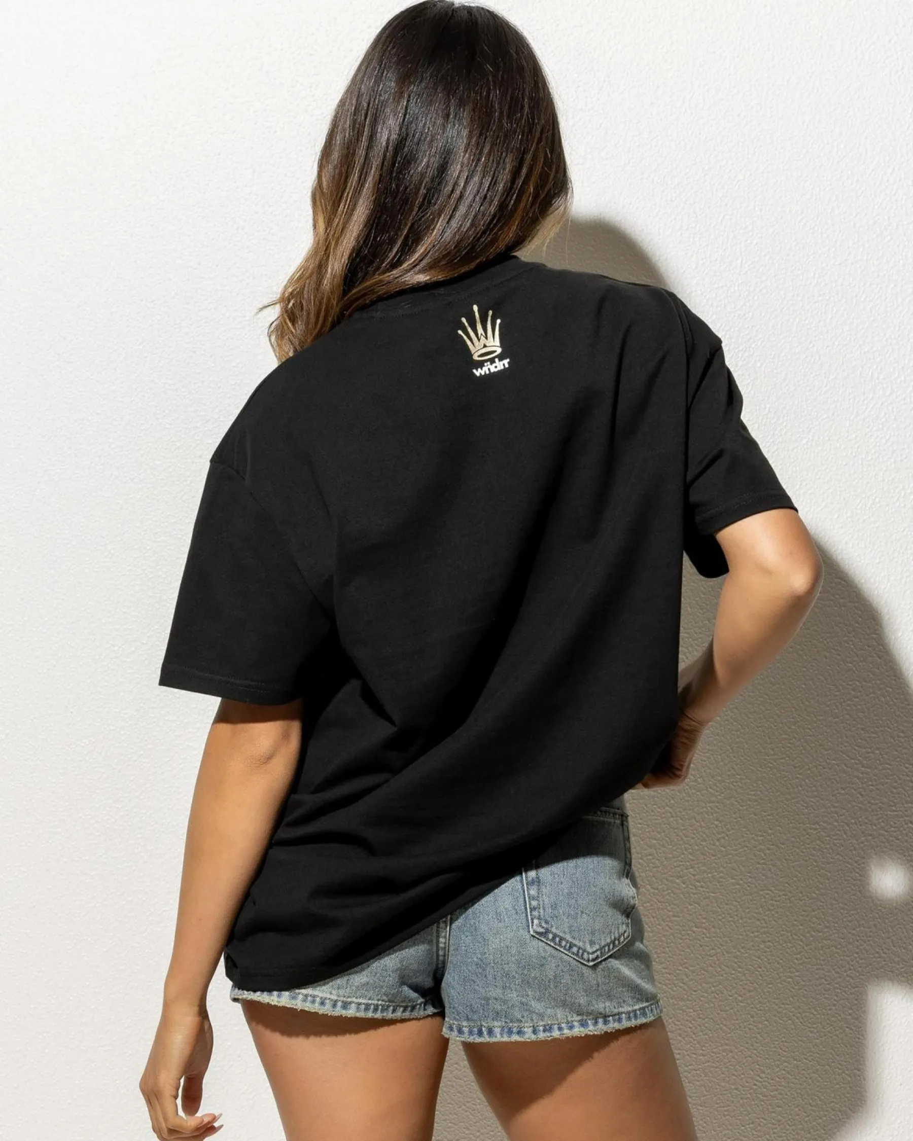 Sale Crest Box Fit T-Shirt Women Tops