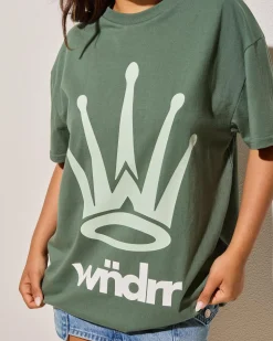 Best Crest Box Fit T-Shirt Women Tops