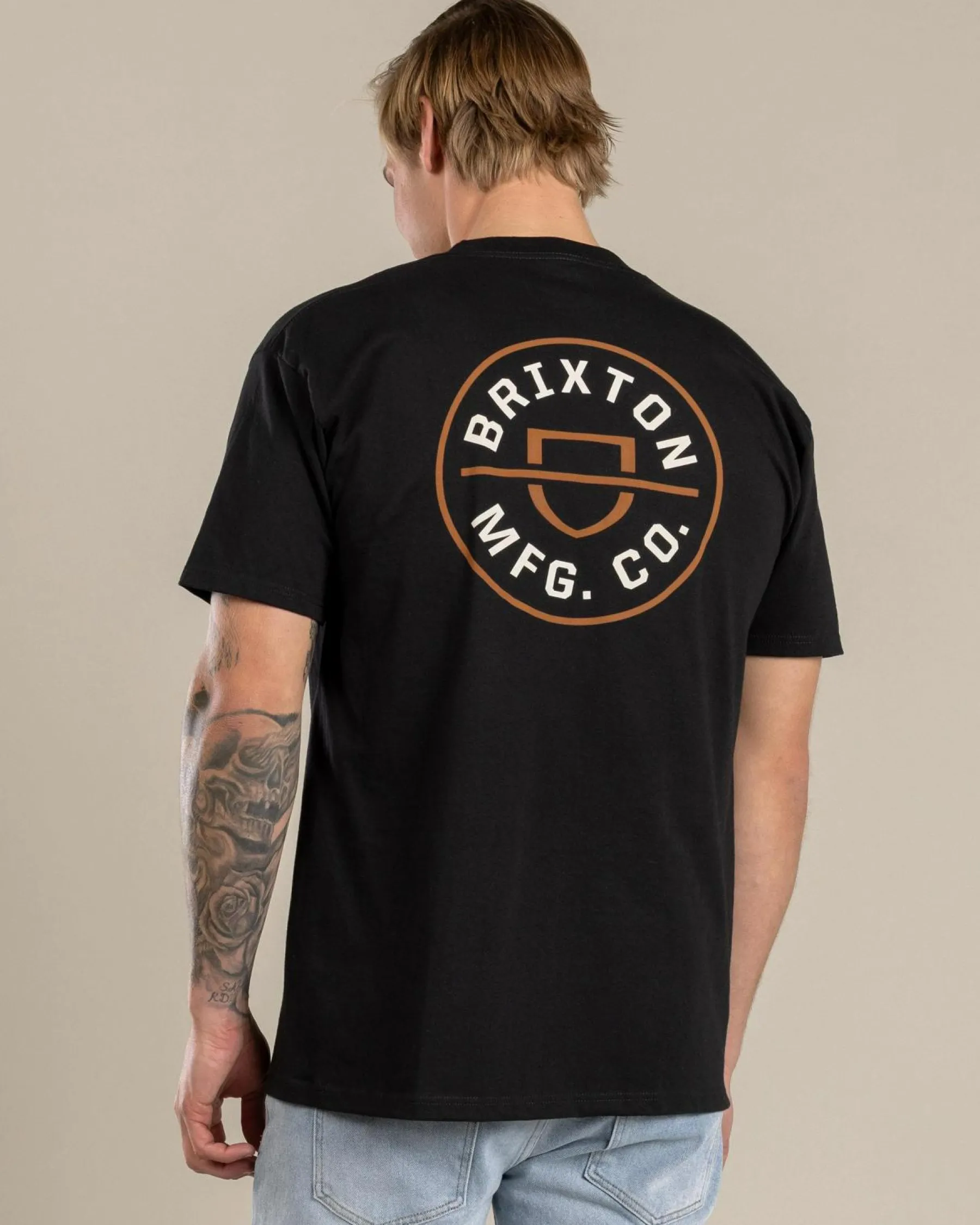 Outlet Crest T-Shirt Tops & T-Shirts