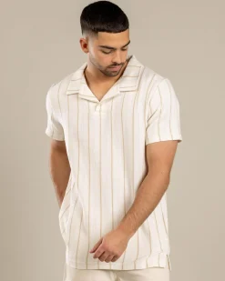 Tops & T-Shirts*Skylark Crestline Polo Shirt Off White