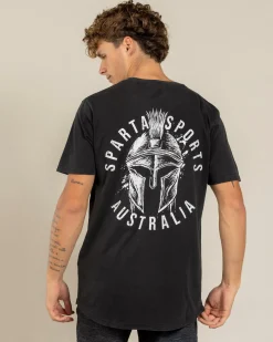 Activewear|Tops & T-Shirts*Sparta Crimson T-Shirt Black Acid