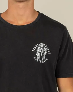 Activewear|Tops & T-Shirts*Sparta Crimson T-Shirt Black Acid