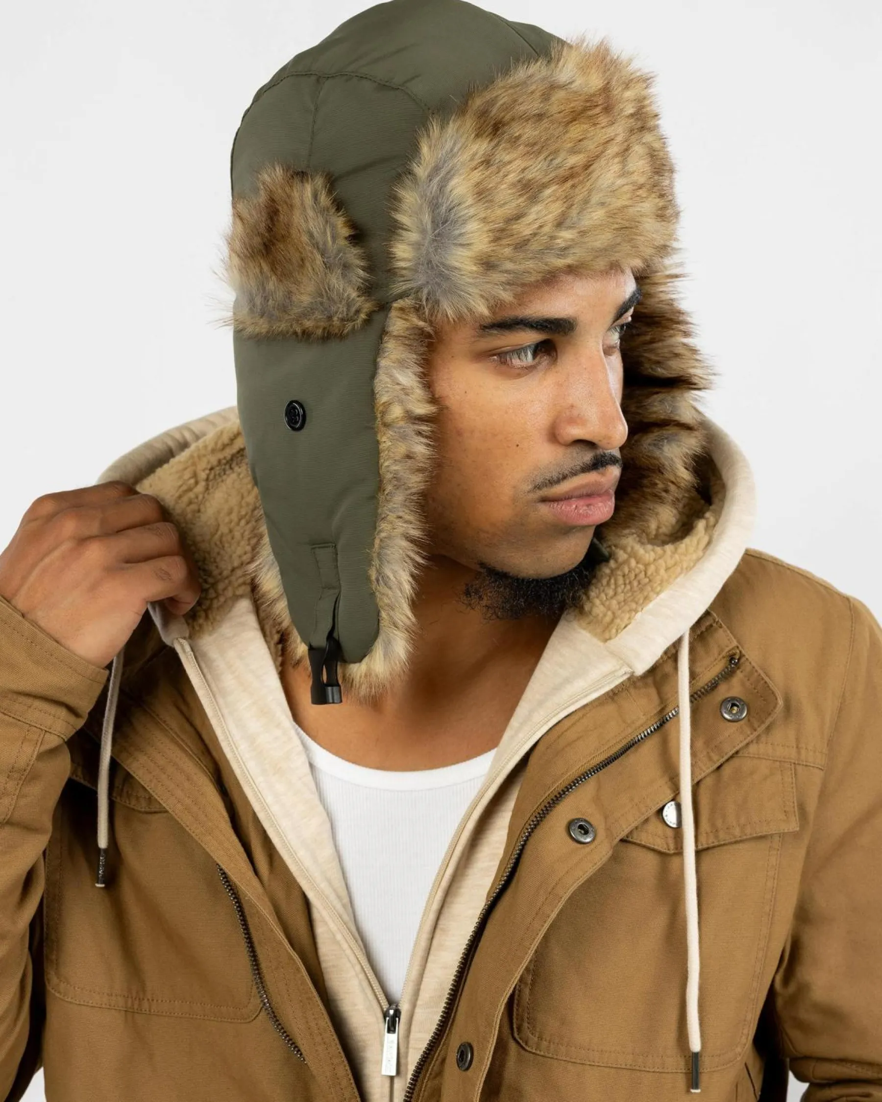 Discount Crisp Trapper Hat Headwear
