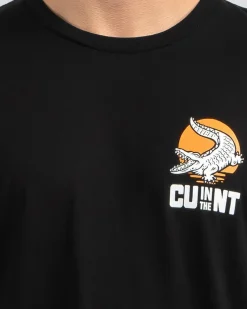 Tops & T-Shirts*CU in the NT Croc V2 T-Shirt Black