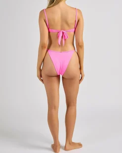Bikinis*Topanga Crystal Itsy Bikini Bottom Pink Punch