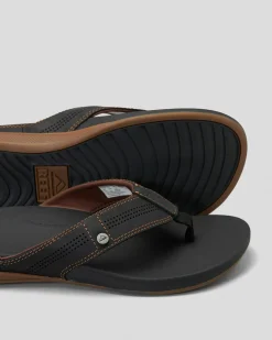 Flip Flops & Sandals*Reef Cushion Bounce Lux Thongs Black/brown