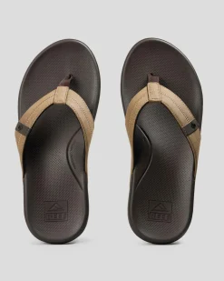 Flip Flops & Sandals*Reef Cushion Phantom 2.0 Thongs Brown/tan