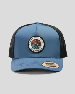 New Custom Sunsets Desto Trucker Cap Headwear
