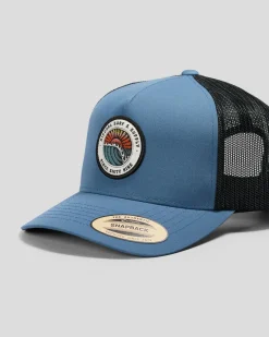 New Custom Sunsets Desto Trucker Cap Headwear
