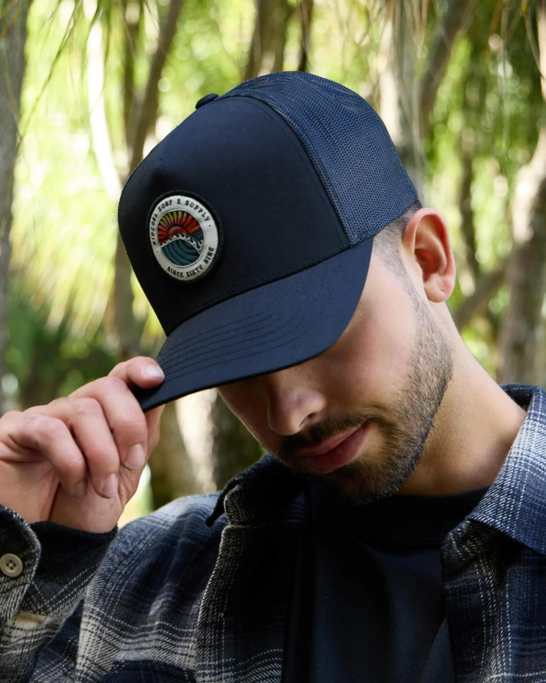 Online Custom Sunsets Desto Trucker Cap Headwear