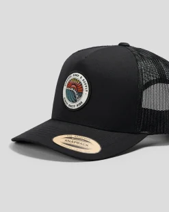 Online Custom Sunsets Desto Trucker Cap Headwear