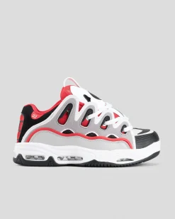 Sneakers*Osiris D3 2001 Shoes Red/white/grey