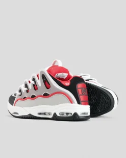 Sneakers*Osiris D3 2001 Shoes Red/white/grey