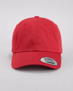 Headwear*Flexfit Dad Cap Cranberry