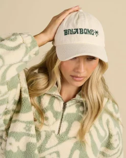 Headwear*Billabong Dad Cord Cap Salt Crystal