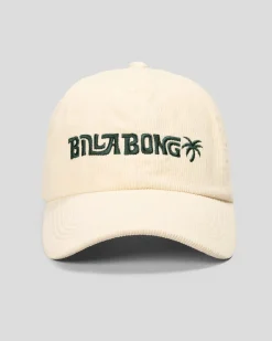 Headwear*Billabong Dad Cord Cap Salt Crystal