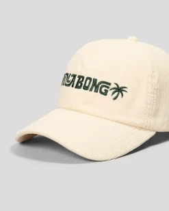 Headwear*Billabong Dad Cord Cap Salt Crystal