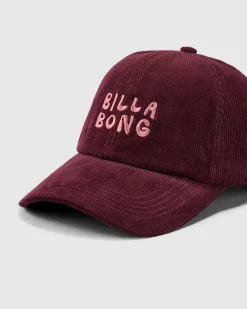 Headwear*Billabong Dad Cord Cap Teak