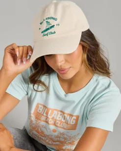 Headwear*Billabong Dad Cord Cap Salt Crystal 1