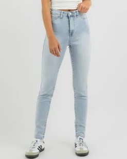 Denim|Bottoms*DESU Dahlia Jeggings Light Blue