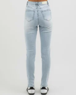 Denim|Bottoms*DESU Dahlia Jeggings Light Blue