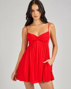 Dresses*Mooloola Daisy Dress Red