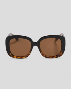 Sunglasses*Indie Eyewear Daisy Sunglasses Black To Tort/brn