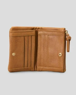 Wallets|Wallets*Mooloola Daisy Wallet Camel