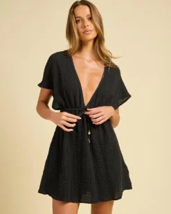 Beach Covers & Overswim*Topanga Dakota Cover Up Black