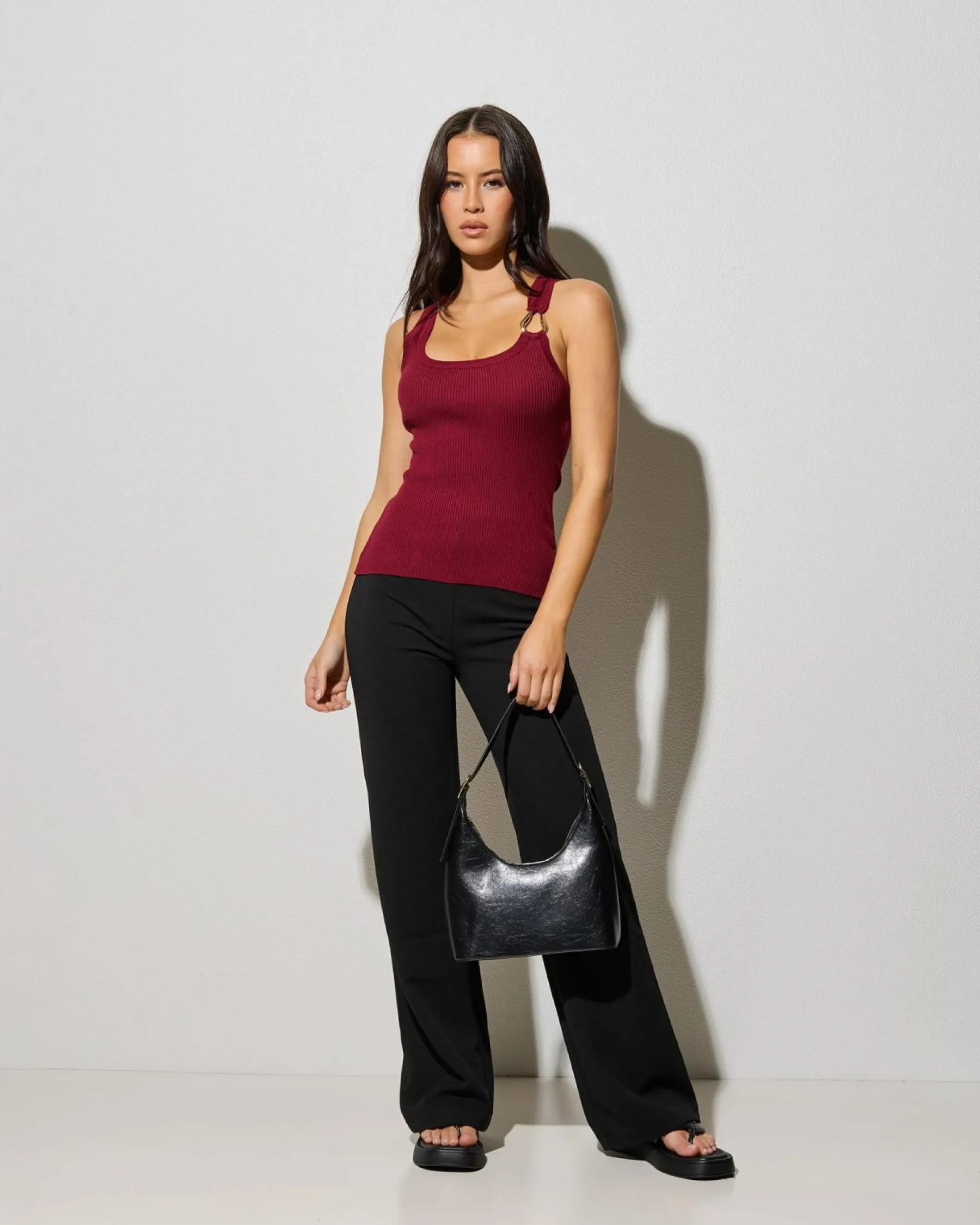 New Dana Knit Top Women Tops