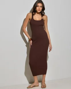 Dresses*Mooloola Danae Maxi Dress Espresso