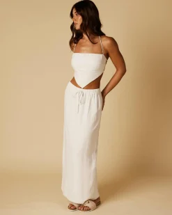 Online Dane Dallis Maxi Skirt Women Sets|Linen Blend
