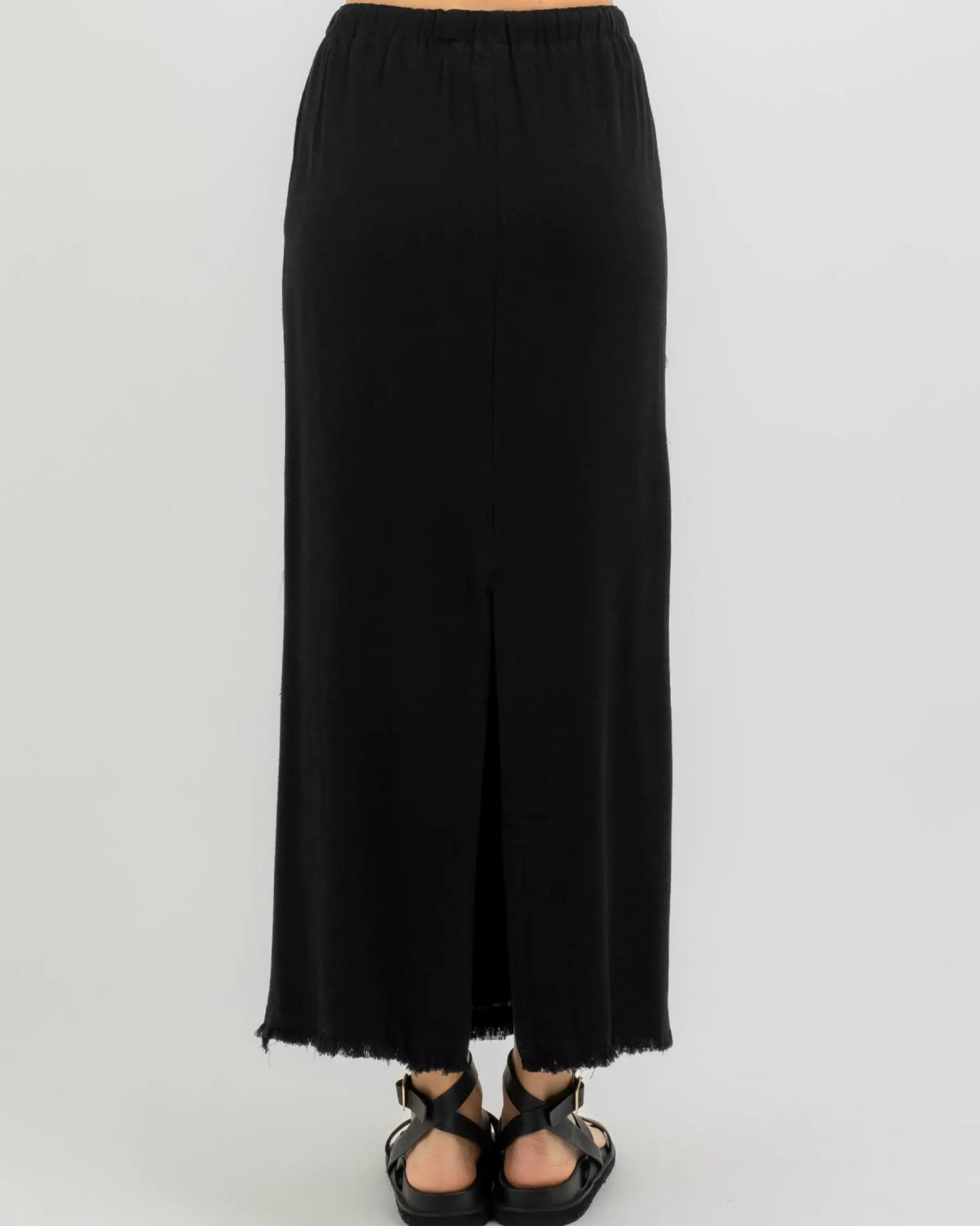 Hot Dane Dallis Maxi Skirt Women Sets|Linen Blend