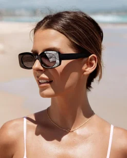 Sunglasses*Indie Eyewear Dani Sunglasses Black/smoke