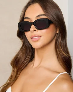 Sunglasses*Indie Eyewear Dani Sunglasses Black/smoke